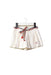 A White Skorts from Nicholas & Bears in size 6-12M for girl. (Front View)