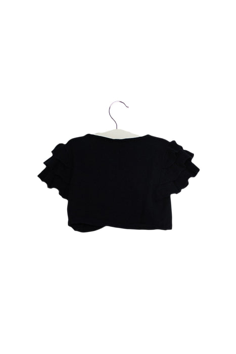 A Navy Cardigans from Chickeeduck in size 5T for girl. (Back View)