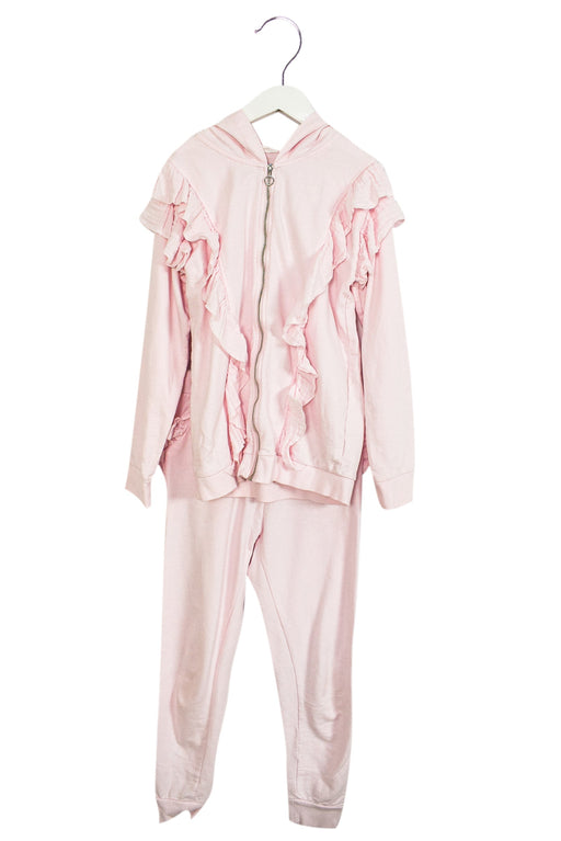 A Pink Pants Sets from Seed in size 10Y for girl. (Front View)