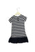 A Navy Dress Sets from Ralph Lauren in size 12-18M for girl. (Back View)