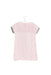A Pink Sweater Dresses from Jacadi in size 12-18M for girl. (Back View)