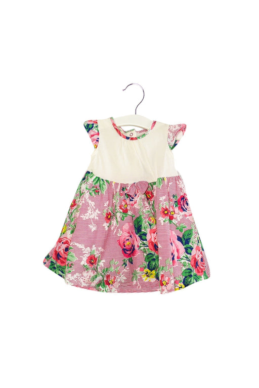 A Pink Dress Sets from Monsoon in size 6-12M for girl. (Front View)