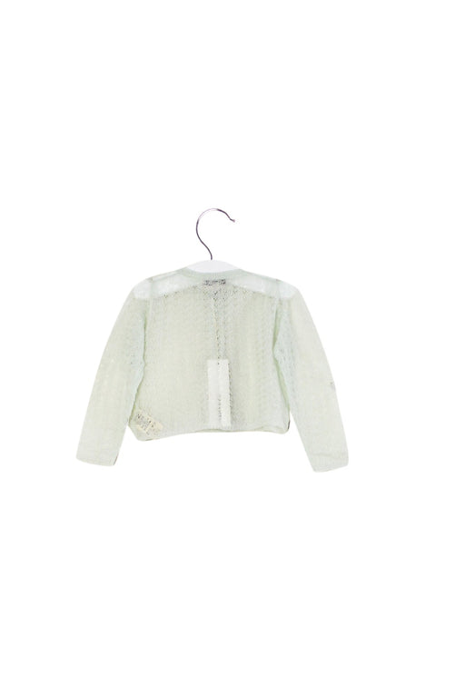 A Green Cardigans from Caramel in size 12-18M for girl. (Front View)