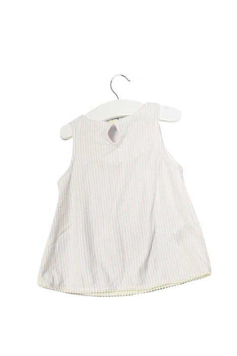 A Blue Sleeveless Tops from Country Road in size 12-18M for girl. (Front View)