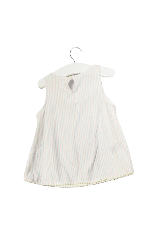 A Blue Sleeveless Tops from Country Road in size 12-18M for girl. (Front View)