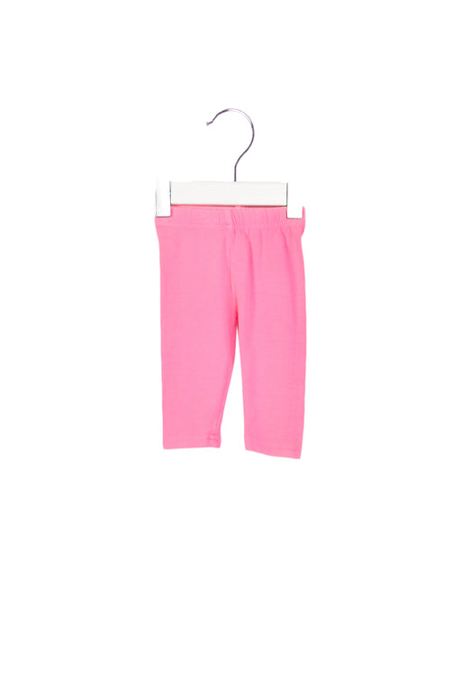 A Pink Leggings from Seed in size 0-3M for girl. (Front View)