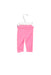 A Pink Leggings from Seed in size 0-3M for girl. (Back View)
