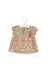 A Multicolour Short Sleeve Tops from Jacadi in size 3-6M for girl. (Front View)