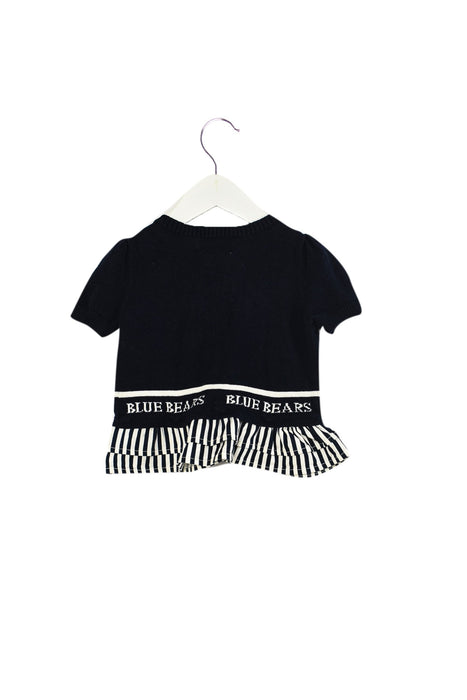 A Navy Cardigans from Nicholas & Bears in size 12-18M for girl. (Back View)