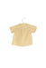 A Beige Shirts from Petit Bateau in size 0-3M for boy. (Back View)