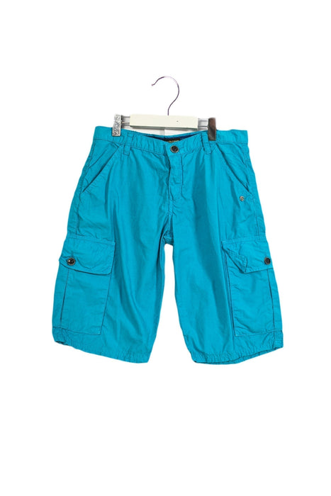 A Blue Shorts from Roberto Cavalli in size 10Y for boy. (Front View)