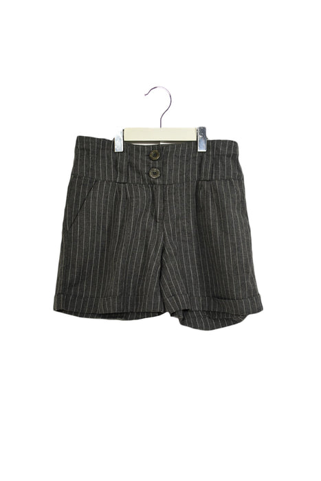 A Grey Shorts from Little Mercerie in size 10Y for girl. (Front View)