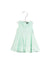A Green Sleeveless Dresses from Tommy Hilfiger in size 12-18M for girl. (Front View)