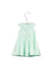 A Green Sleeveless Dresses from Tommy Hilfiger in size 12-18M for girl. (Back View)