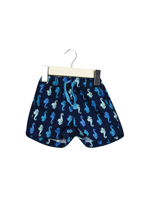 A Navy Shorts from Rachel Riley in size 3-6M for boy. (Back View)