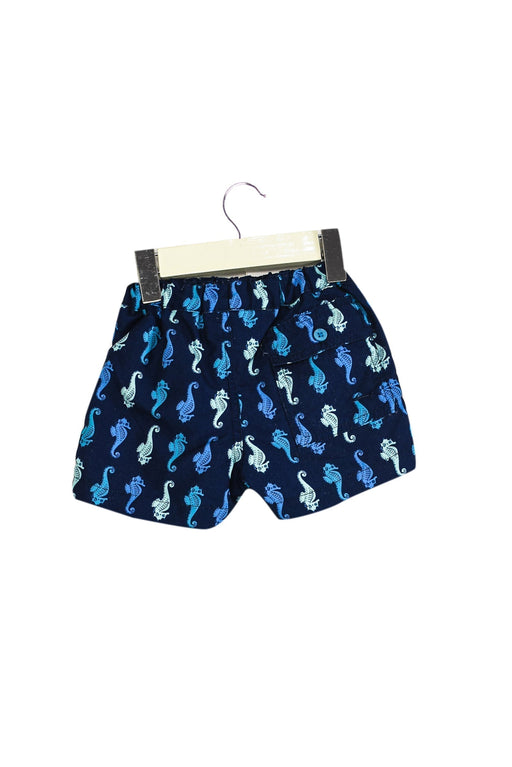 A Navy Shorts from Rachel Riley in size 3-6M for boy. (Front View)