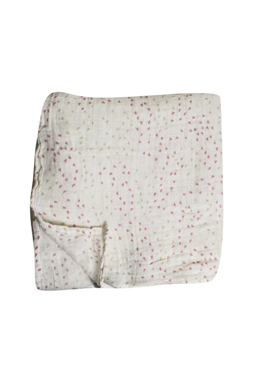 A White Swaddles from Aden & Anais in size O/S for girl. (Front View)