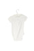 A White Short Sleeve Bodysuits from Jacadi in size 3-6M for boy. (Back View)