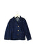 A Navy Lightweight Jackets from Bonton in size 6T for girl. (Front View)