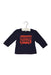 A Navy Long Sleeve Tops from Boden in size 3-6M for boy. (Front View)