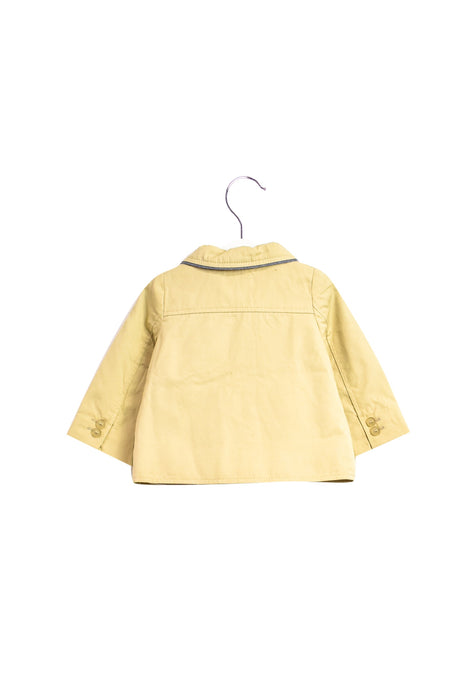 A Beige Blazers from Marie Chantal in size 3-6M for boy. (Front View)
