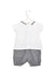 A Blue Short Sleeve Rompers from La Martina in size 3-6M for boy. (Front View)