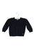 A Navy Cardigans from Petit Bateau in size 3-6M for girl. (Front View)