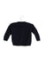 A Navy Cardigans from Petit Bateau in size 3-6M for girl. (Back View)