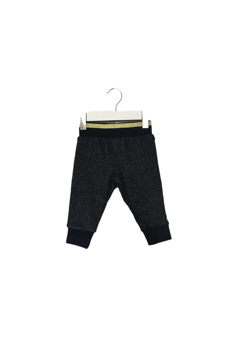 A Navy Sweatpants from Petit Bateau in size 3-6M for boy. (Front View)