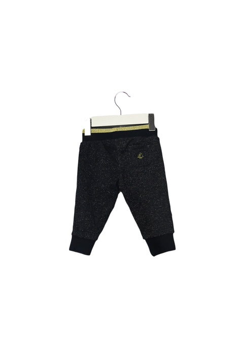 A Navy Sweatpants from Petit Bateau in size 3-6M for boy. (Back View)