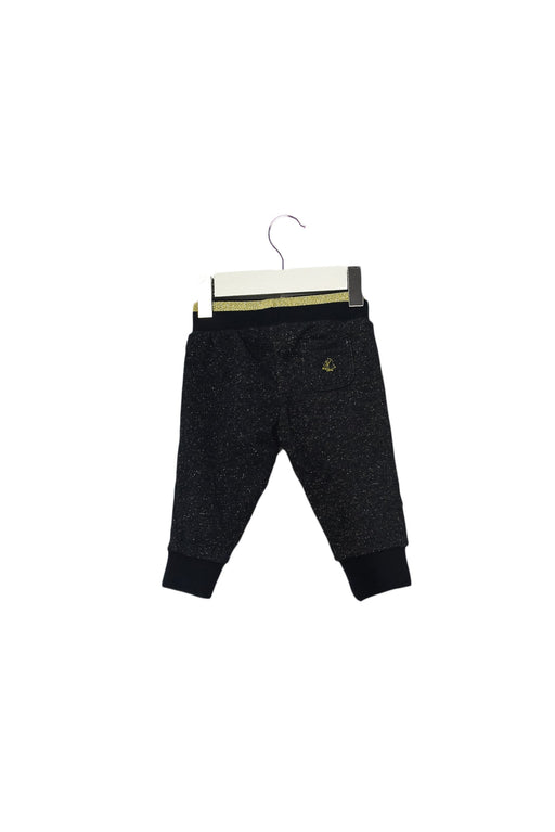 A Navy Sweatpants from Petit Bateau in size 3-6M for boy. (Front View)