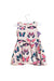 A Pink Sleeveless Dresses from Tea in size 6-12M for girl. (Back View)