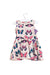 A Pink Sleeveless Dresses from Tea in size 6-12M for girl. (Back View)