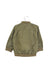 A Green Lightweight Jackets from Petit Bateau in size 6-12M for girl. (Back View)