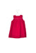 A Pink Sleeveless Dresses from Jacadi in size 6-12M for girl. (Back View)