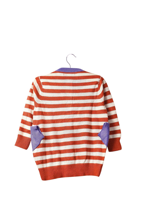 A Red Cardigans from Nicholas & Bears in size 12-18M for girl. (Back View)