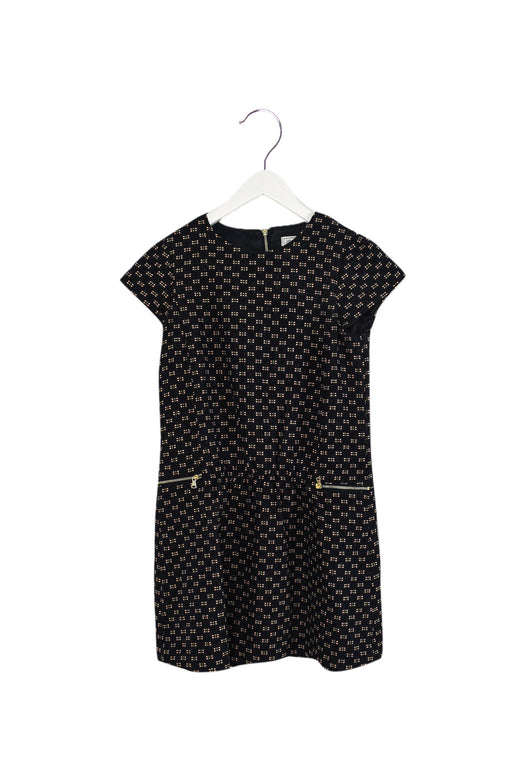 A Navy Short Sleeve Dresses from Tartine et Chocolat in size 12Y for girl. (Front View)