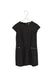 A Navy Short Sleeve Dresses from Tartine et Chocolat in size 12Y for girl. (Front View)