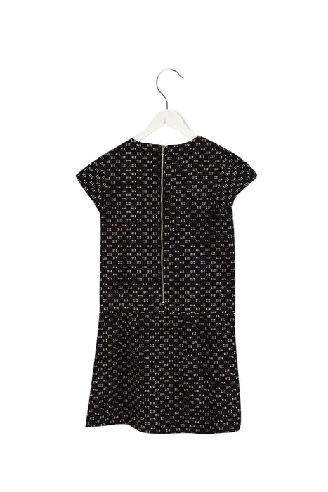 A Navy Short Sleeve Dresses from Tartine et Chocolat in size 12Y for girl. (Back View)
