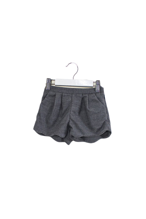 A Grey Shorts from Jacadi in size 6-12M for girl. (Front View)