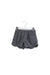 A Grey Shorts from Jacadi in size 6-12M for girl. (Front View)