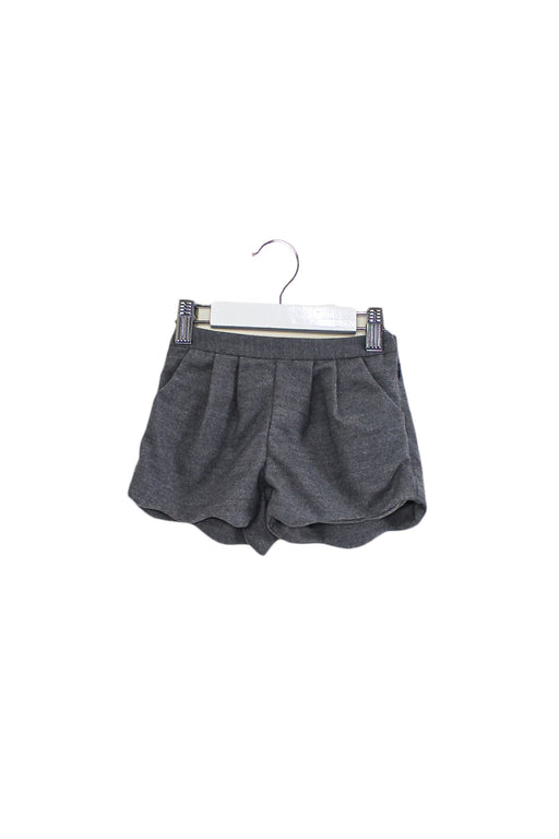 A Grey Shorts from Jacadi in size 6-12M for girl. (Front View)