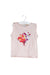 A Pink Sleeveless Tops from CdeC in size 2T for girl. (Front View)