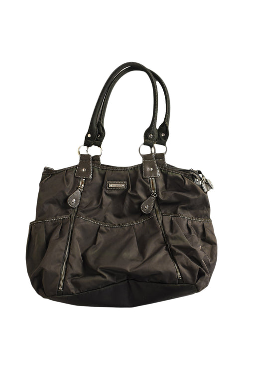 A Grey Diaper Bags from Stork Sak in size O/S for neutral. (Front View)