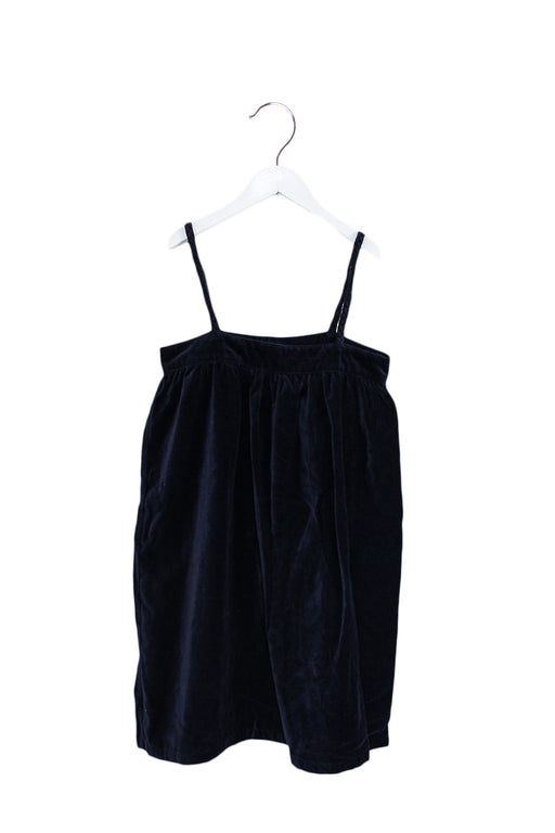 A Navy Sleeveless Dresses from Seed in size 9Y for girl. (Front View)