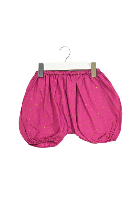 A Pink Shorts from Louis Louise in size 3-6M for girl. (Front View)