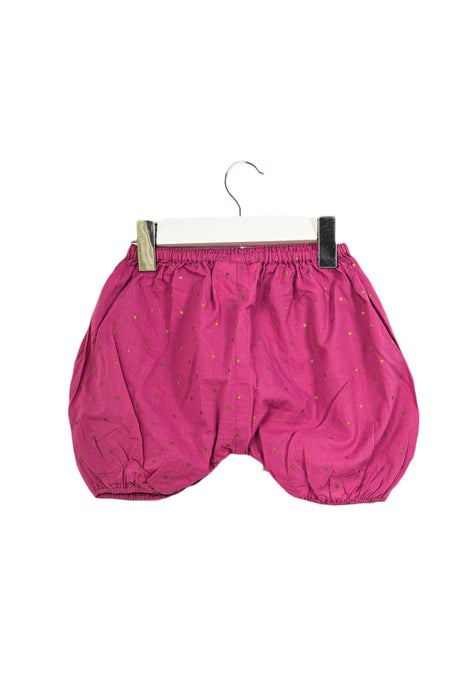 A Pink Shorts from Louis Louise in size 3-6M for girl. (Back View)