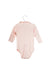 A Pink Long Sleeve Bodysuits from Jacadi in size 3-6M for girl. (Back View)