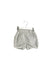 A Grey Shorts from The Little Tailor in size 6-12M for girl. (Front View)