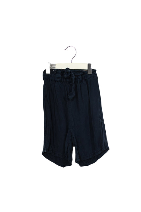 A Navy Shorts from s.Oliver in size 6T for girl. (Front View)
